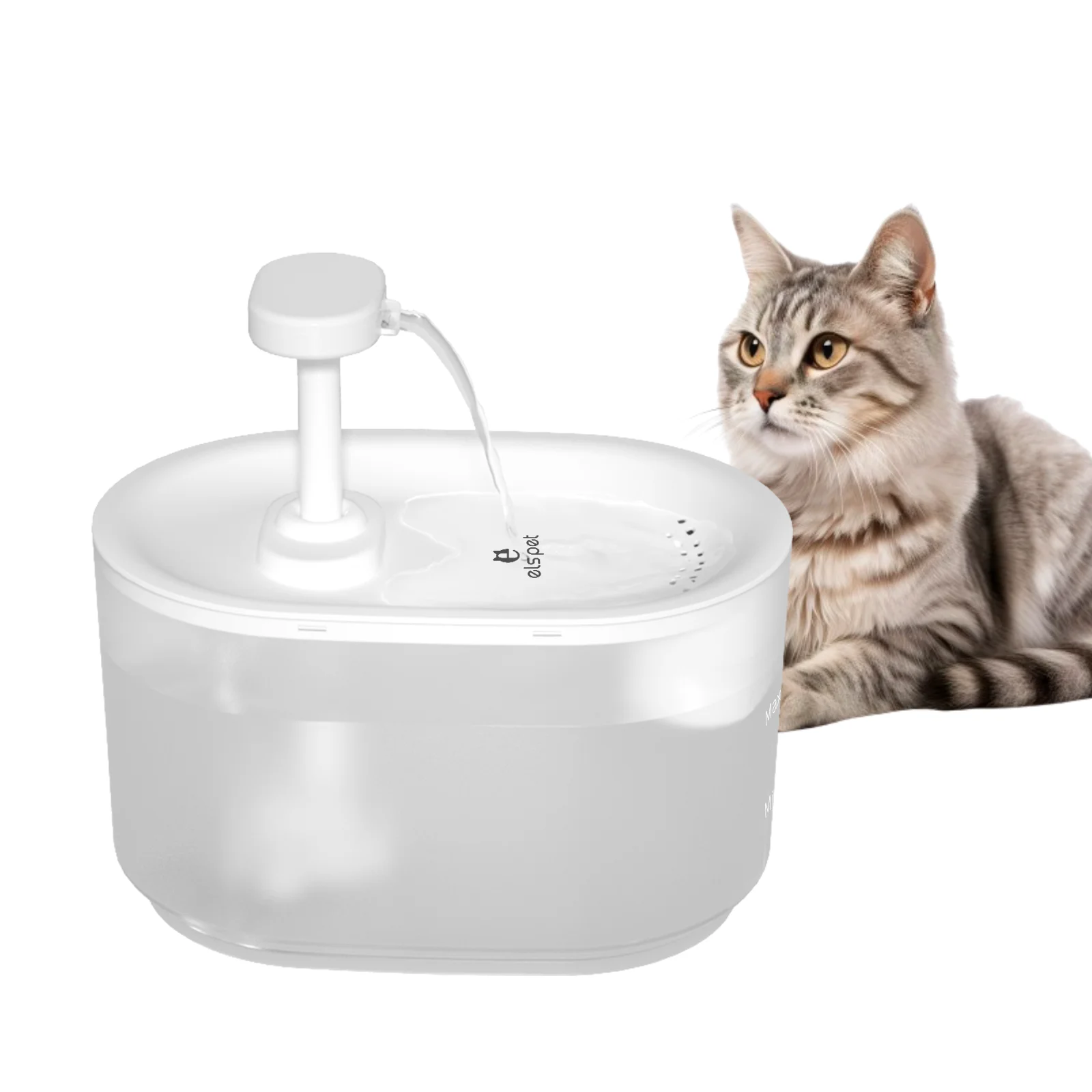 Electric Pet Feeder Automatic Pet Water Dispenser Fountain Electric Usb Cat Pet Water Fountain With Replacement Filters