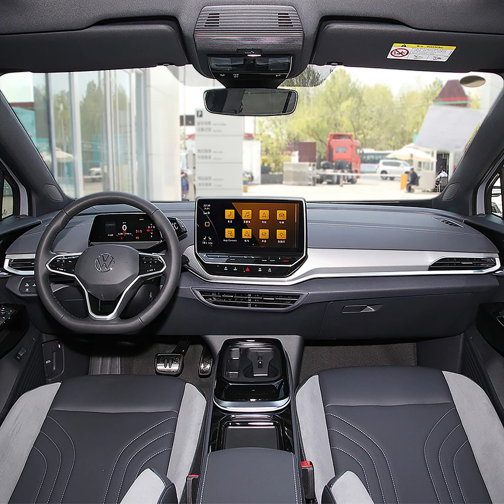 Flagship Volkswagen Id4 Crozz Pro Suv Ev Car Electric Suv Vehicle 4X4 554KM 5 Heating Seat 5 Door HUD