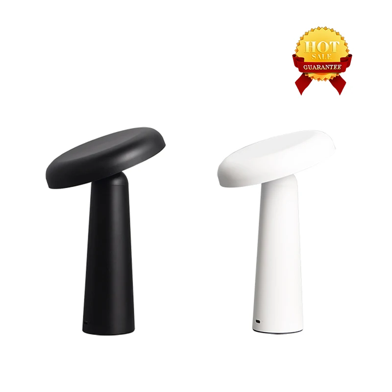 Modern Luxury Restaurant Cordless Battery Table Lamp Nordic Hotel  Bedside Light Smart LED Desk Lamp For Drop Shipping