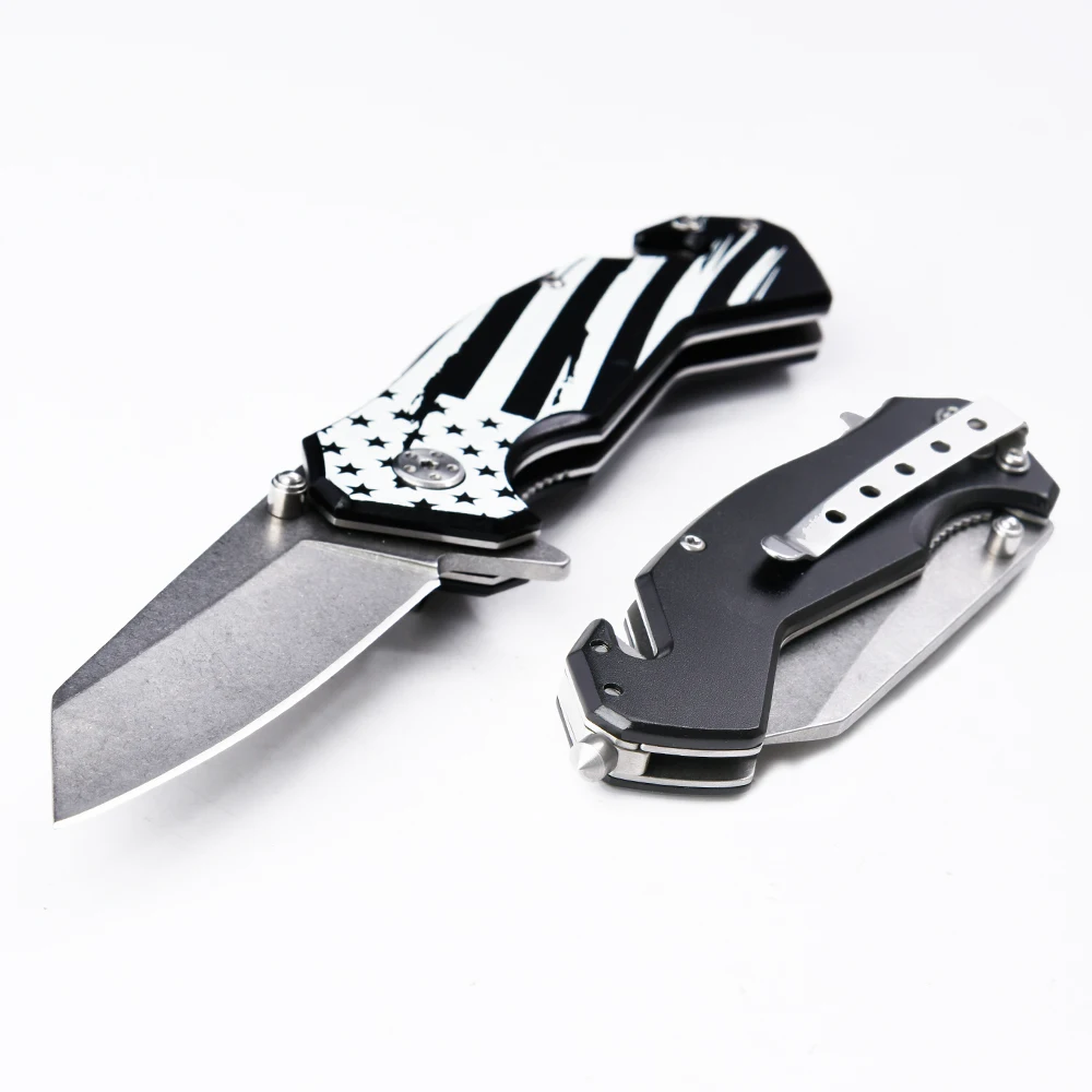 OEM/ODM custom  outdoor tactical folding knives stainless survival pocket knife knifes wholesale hunting camping