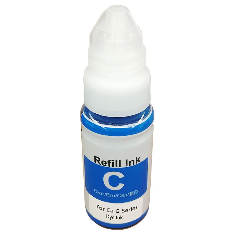 Refill Inkjet Dye Ink Water Base Printing Ink for For CANON G3810 G2800 G3800 G2810 G4810 G5080 Printer