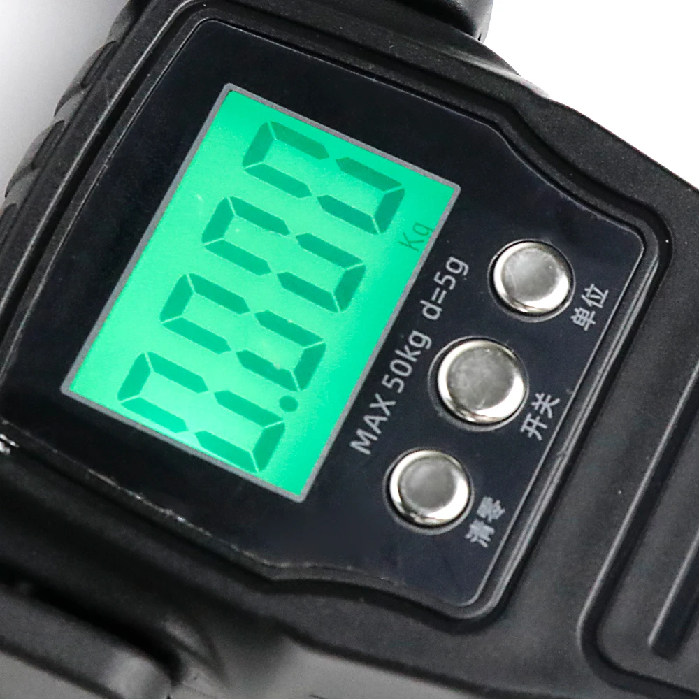 Spring Mini Weighing Portable Hanging Travel Scale 50kg Express  Electronic Weight Luggage Scale Digital Fishing Scale