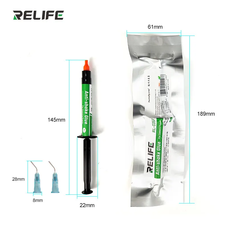 RELIFE RL-035F/G/H Mobile Phone Camera Glue (5ML) for Mobile Phone Repair Tools