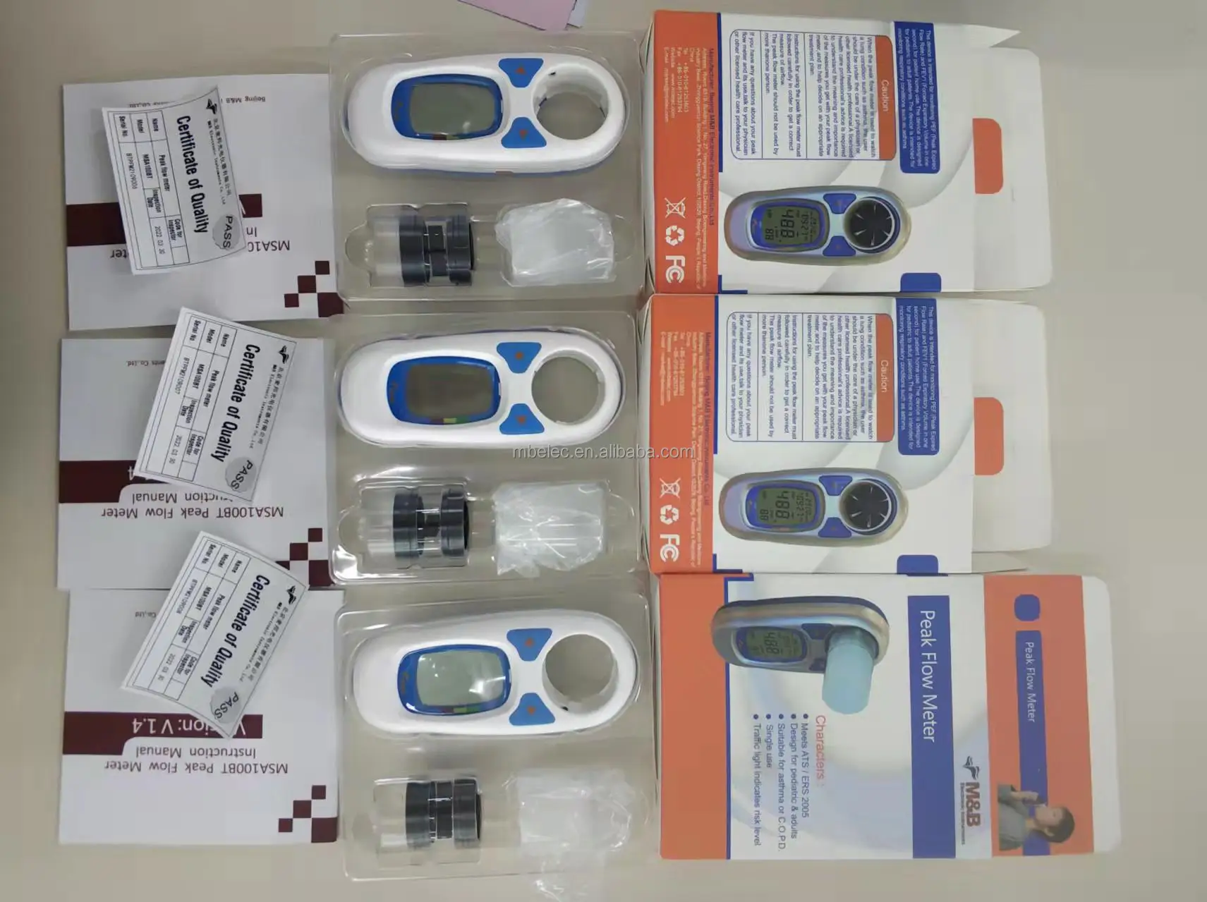 2022 new Peak Flow Meter Spirometer MSA100 MANUFACTURER