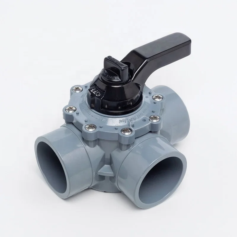 Water 3-way valve, swimming pool 3-way valve, WiFi control valve factory customized electric valve