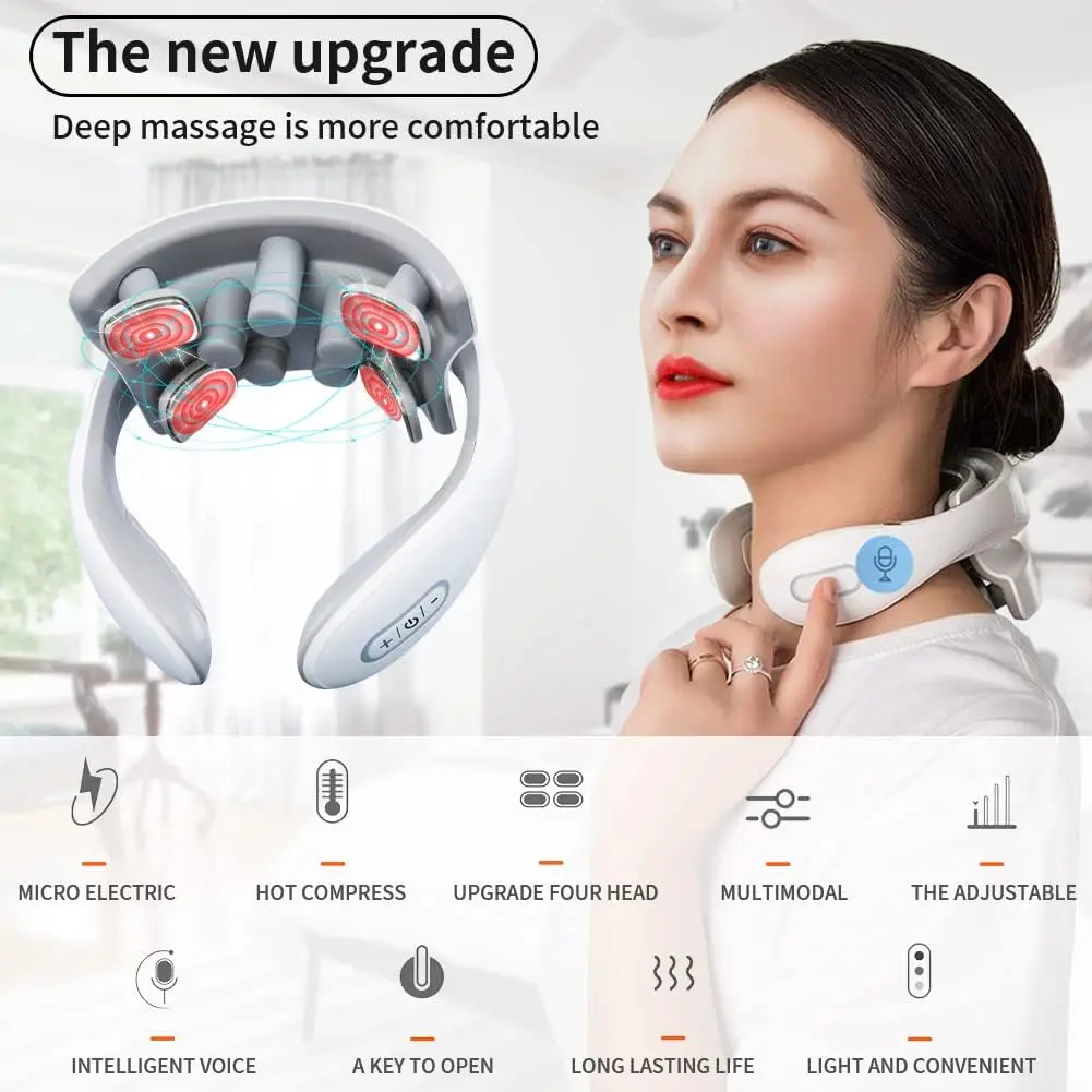 Best Seller Products 2023 Neck Massager Roller Relaxation Shiatsu Neck And Back Massager