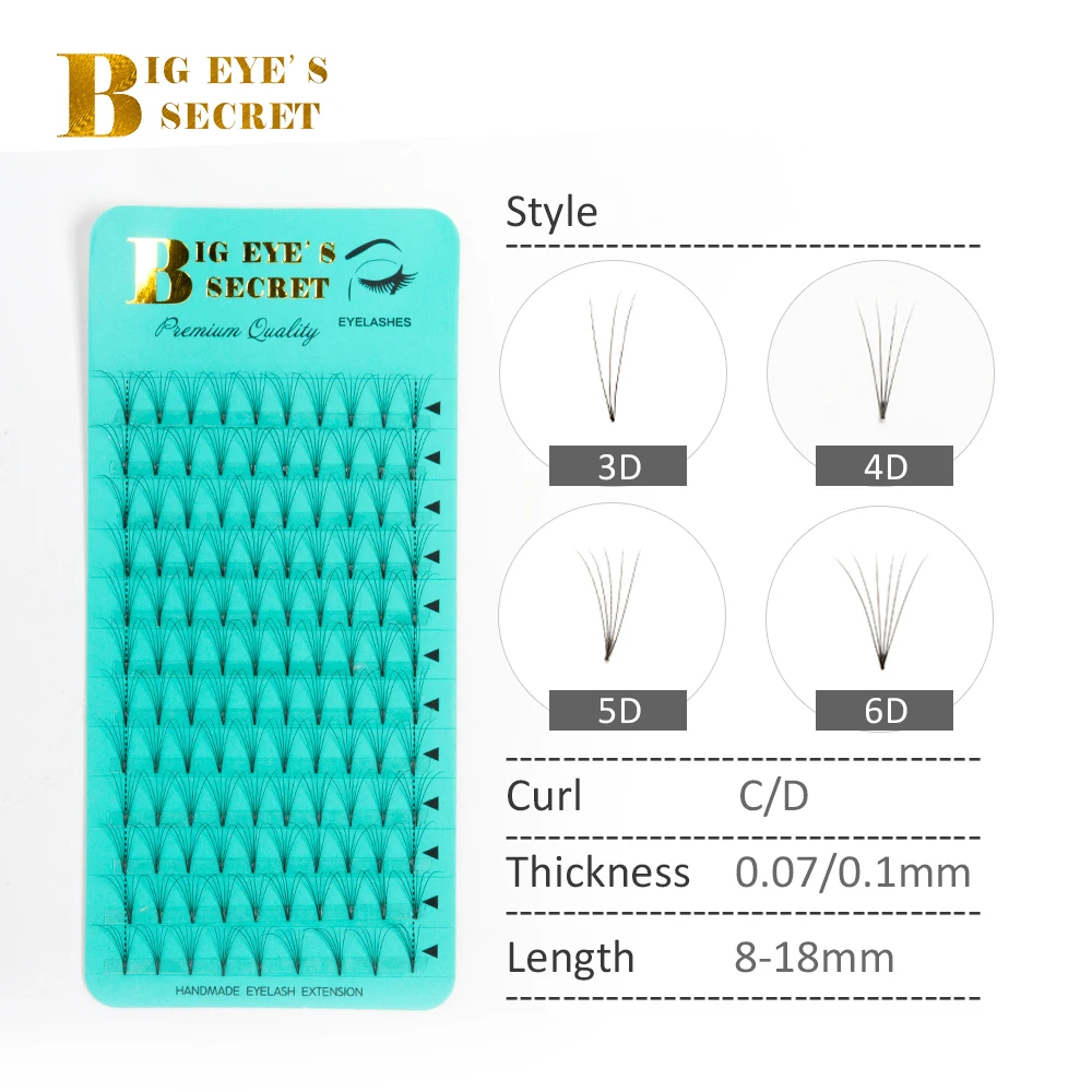 
Seashine Lashes Professional Premade Volume Fans Eyelash Extension 