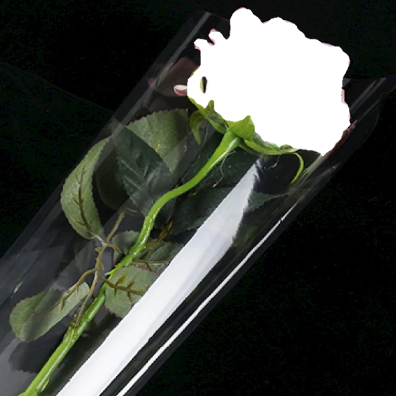 Florist Supplies Flower Transparent Waterproof  2.8C Cellophane Paper OPP Rolling Wrapper