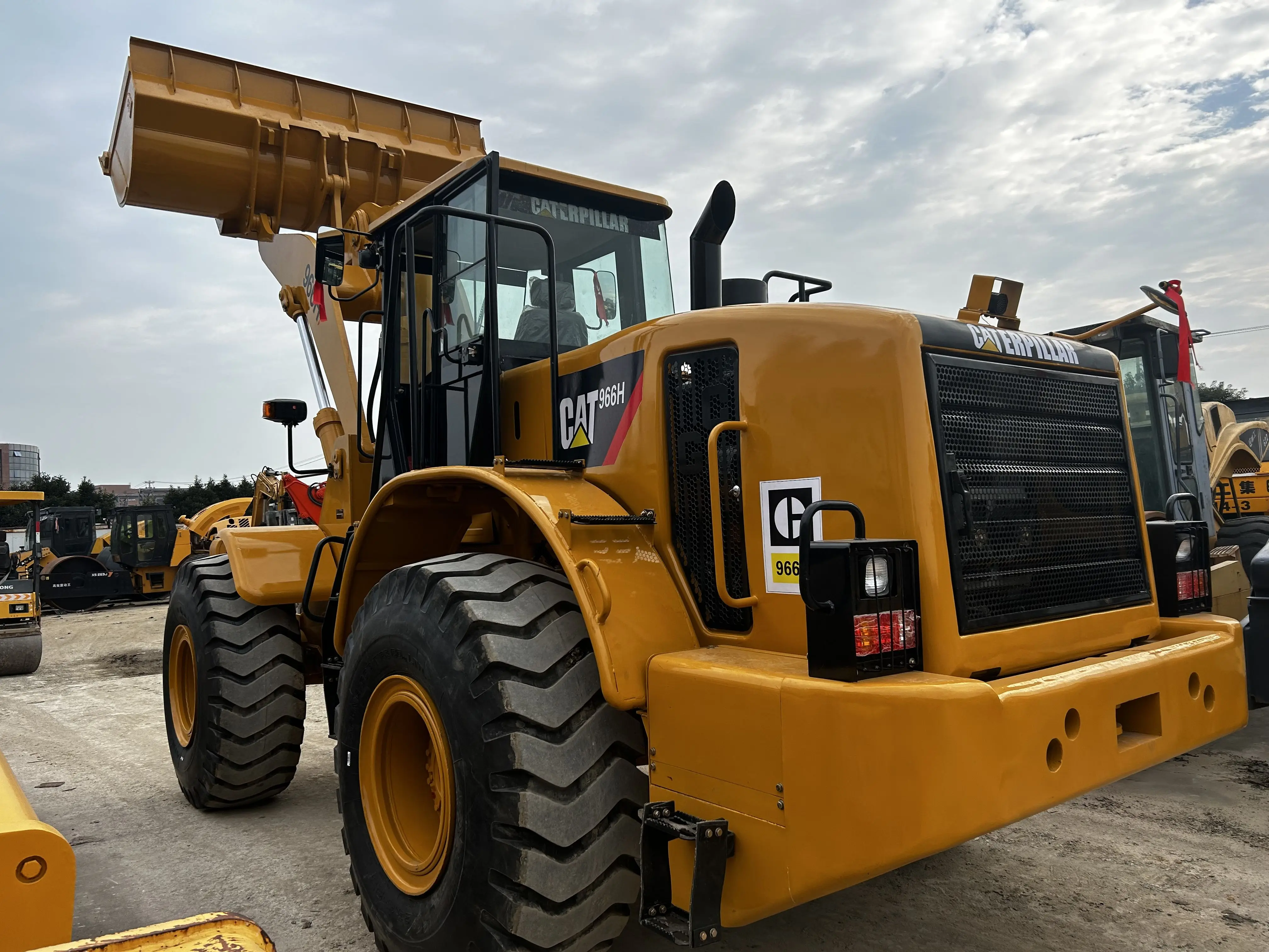 Good Quality Used CAT 966H Wheel Loader Construction Hydraulic Caterpillar Machinery CAT 966H Used Wheel Loaders