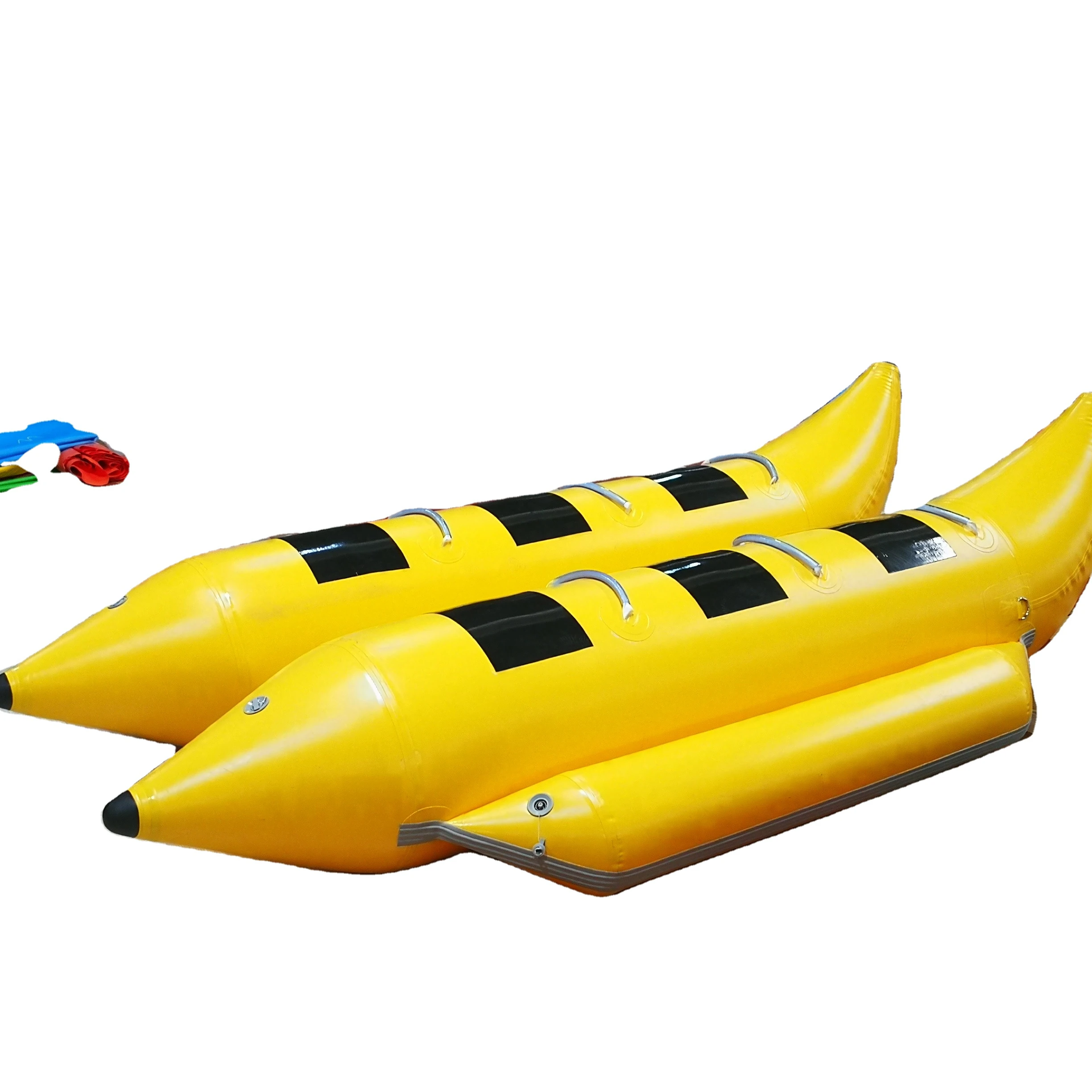 inflatable water banana boat  PVC Wholesale inflatable fly fish banana boat