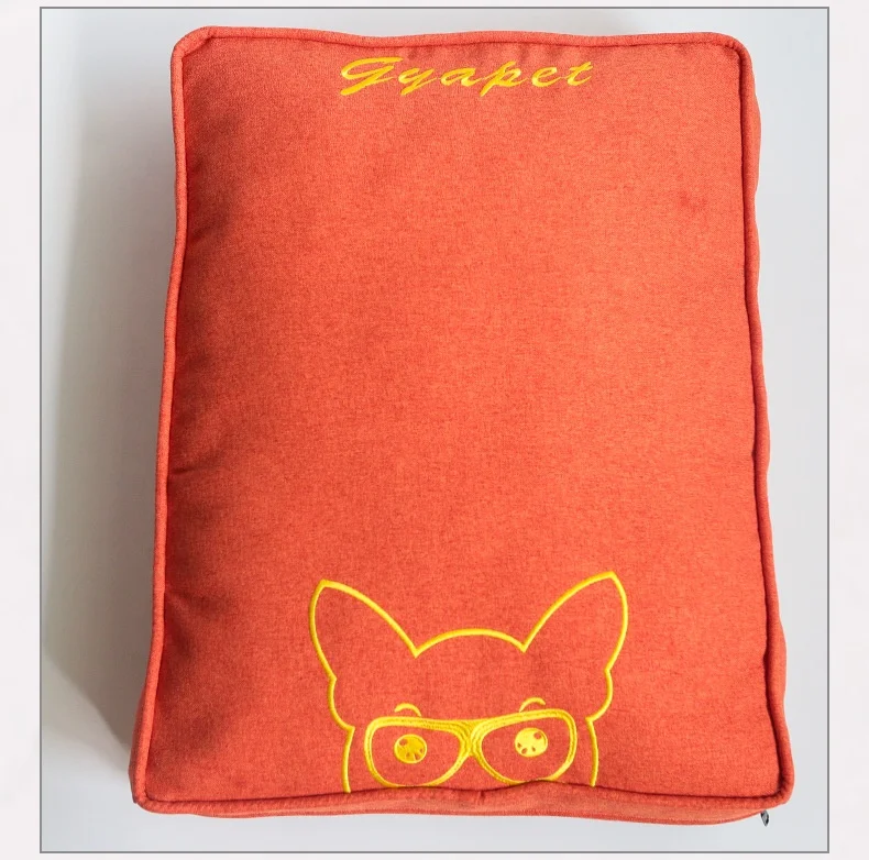 Custom wholesale small medium large sofa orthopedic pet Nest dog bed washable dog house