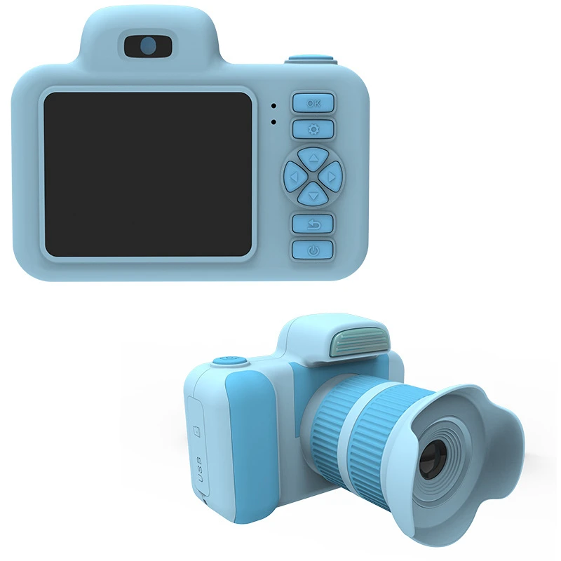 D31 New Model Digital Camera 360 Rotate Lens 26MPX MP3 Video Child DSLR Camera Hd Video Selfie Kids Cameras