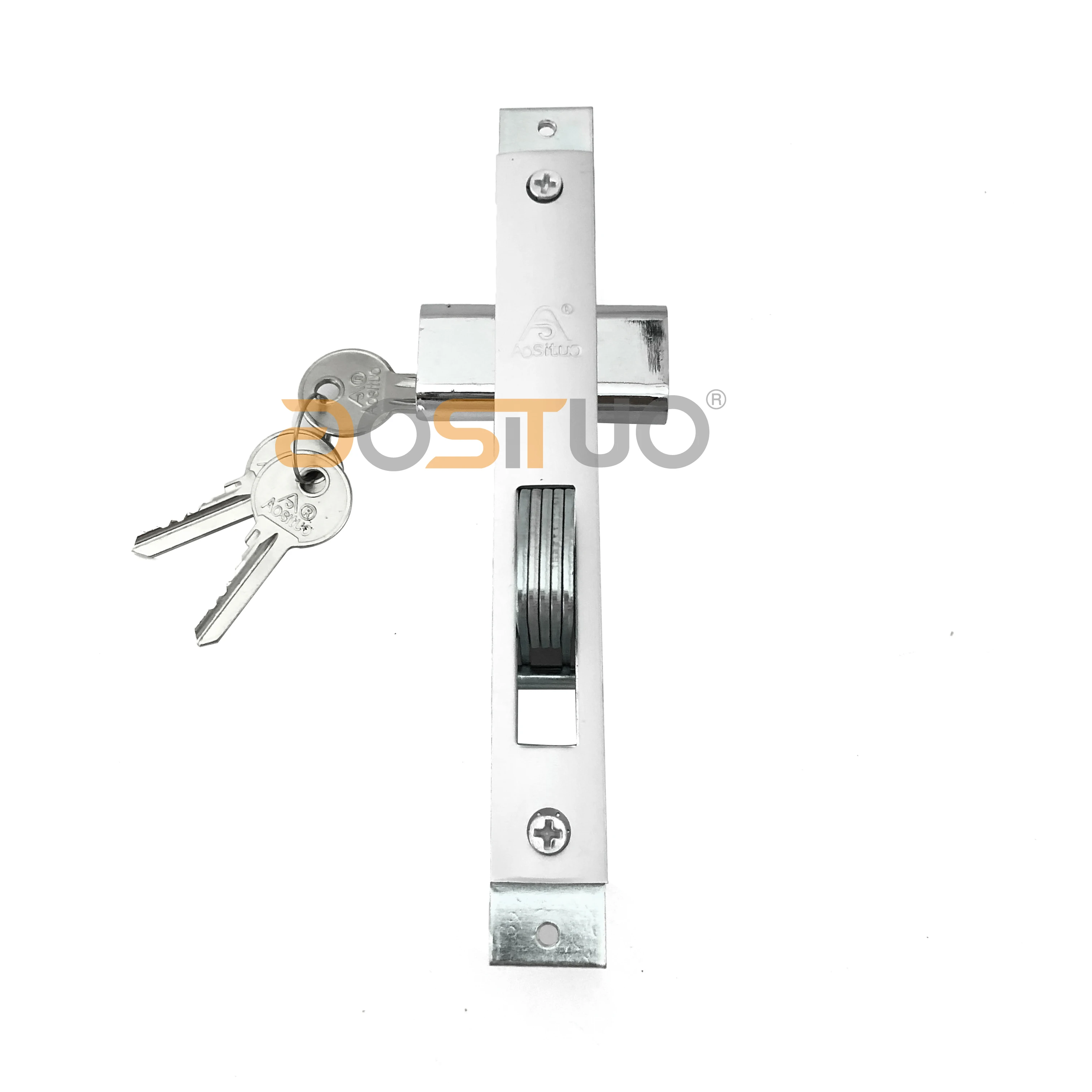 Wholesale cheap price aluminum door double sided opening lock security door hook lock sliding mico door lock
