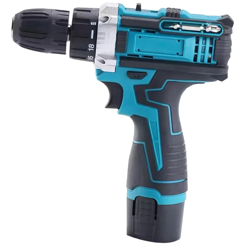 Multifunctional 12V rechargeable electric hand drill high power lithium electric drill driver electric screwdriver set