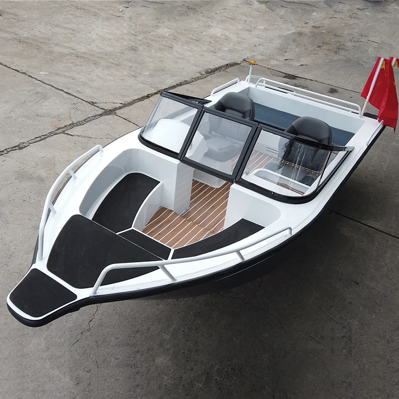 China hot sale 480 5-person fishing boat 4.8m customized aluminium fishing boats welded aluminium pontoon boat for sale
