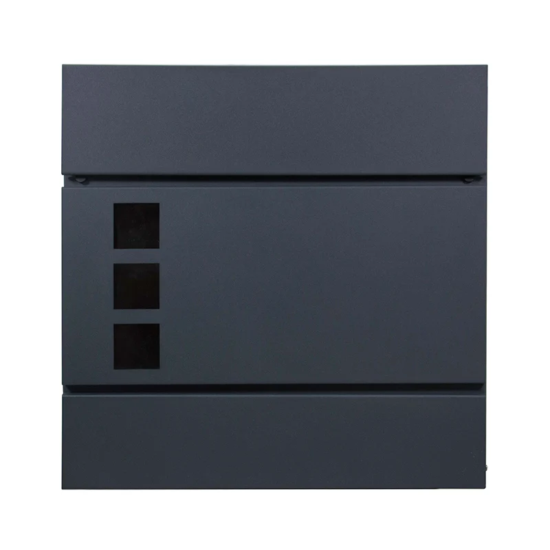 
2021 Mailbox Outdoor Metal Wall Mounted Mailbox with Lock 