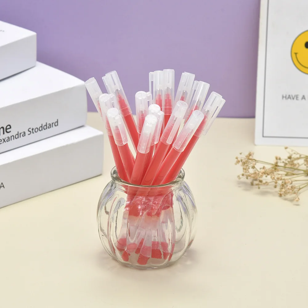 wholesale Office School Black/Red/Blue 0.5mm Ink Color gel Pen