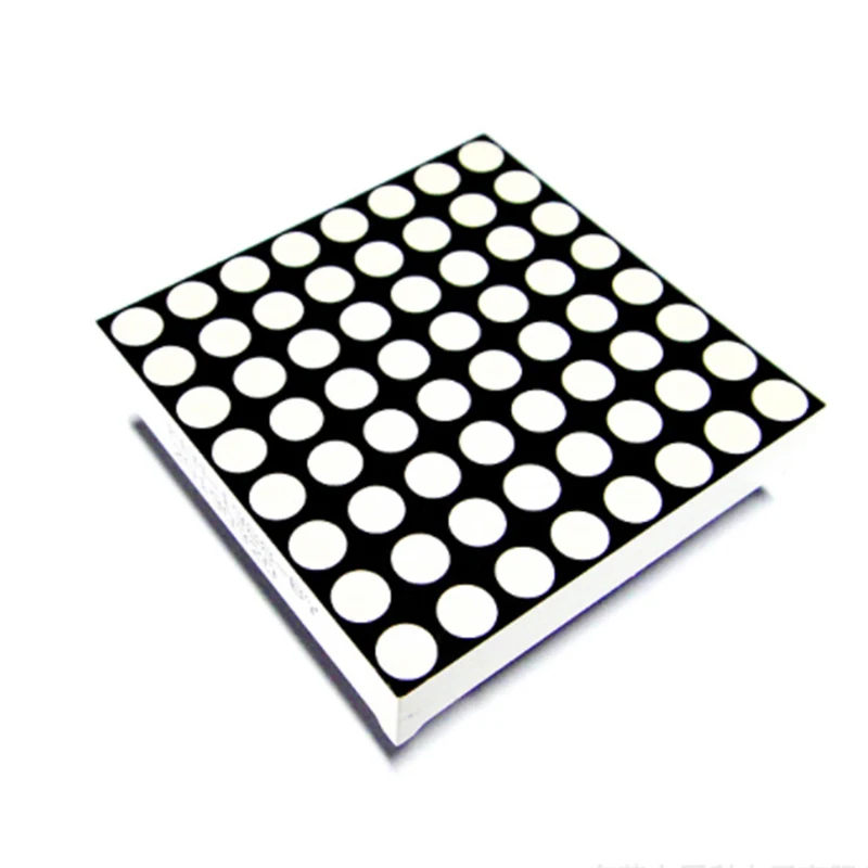 5MM 8X8 Red Common Anode 60*60 LED Dot Matrix Digital Tube Module 2088BS