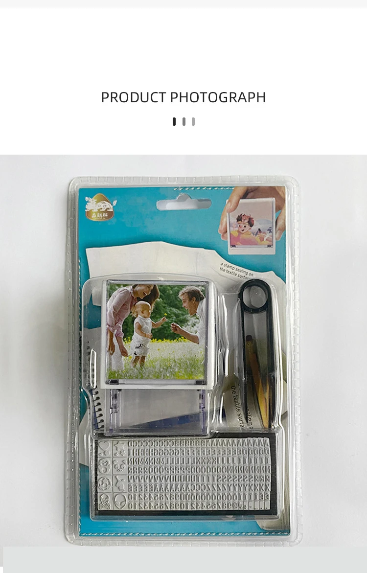 Clothing Stamp English Version Movable Type Combination Ink Stamp Direct Wholesale From Chinese Factory Factory Delivery Cheap