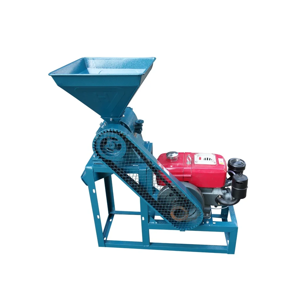diesel high production easy-operating mini rice millet barley husker machine for home use