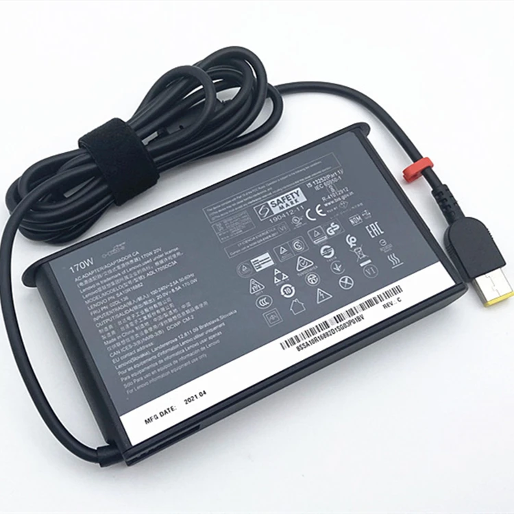 Оптовая продажа ноутбук зарядное устройство 20V 8.5A адаптер питания для ThinkPad W540 T540p Y50-70 Кабель с разъемом USB типа 170 Вт ноутбук зарядное устройство адаптер