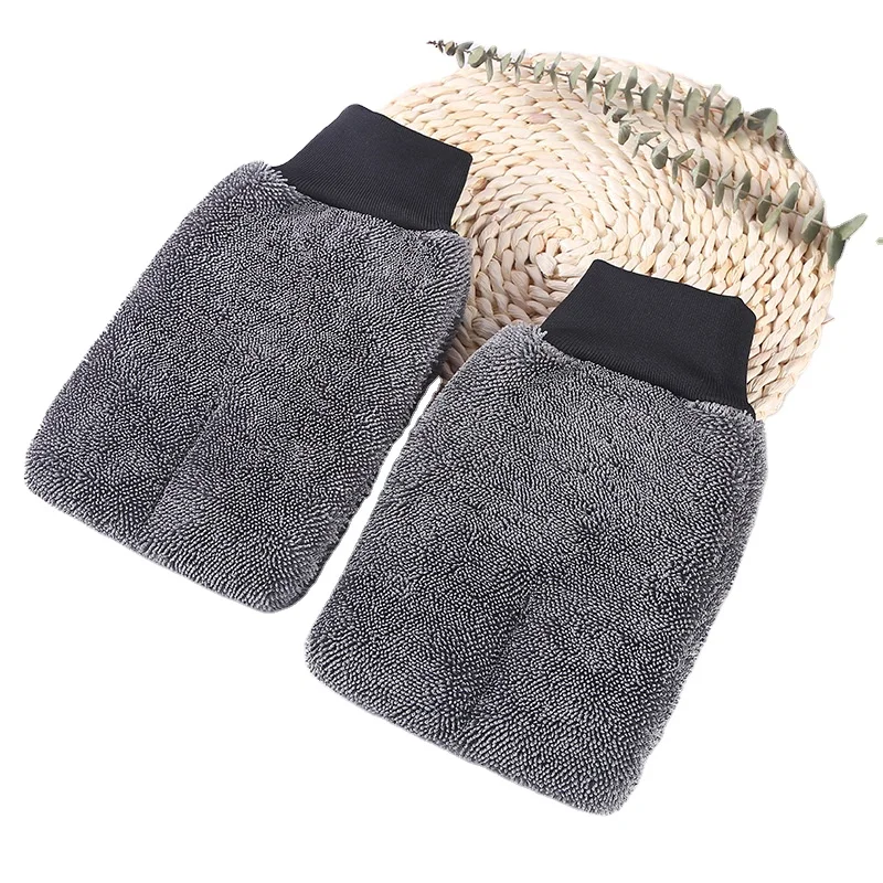 Новый стиль, полотенце из микрофибры с витой петлей, полотенца из микрофибры, варежка для мытья автомобиля