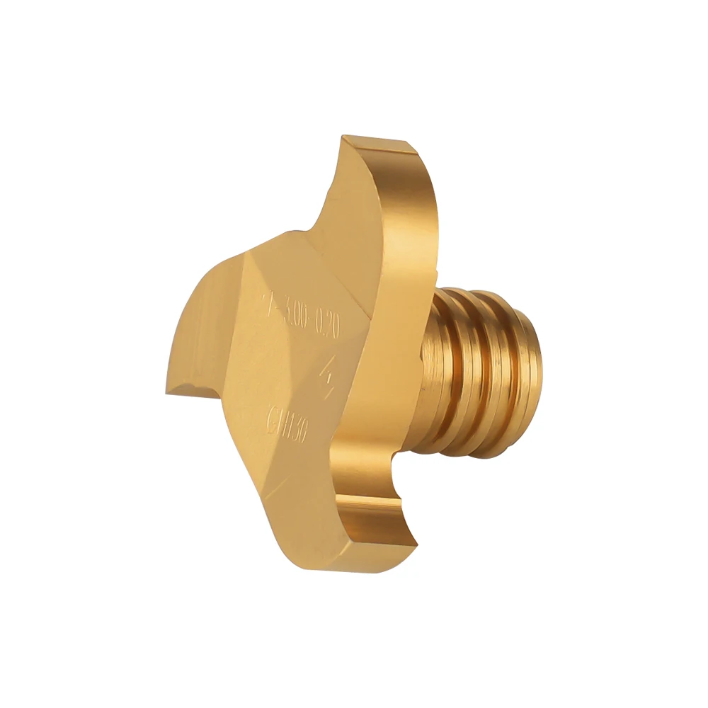 HOANYORE CNC Slotting Cutter Carbide Inserts TXC HRON Milling Series T-slot Locking Thread Turning Face End Mill in Metal