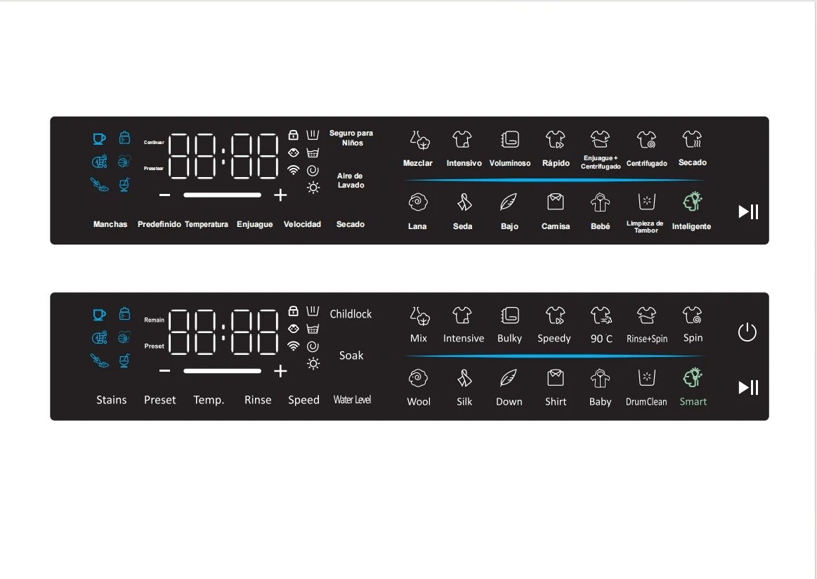 Super Large 13kg Full Automatic Touch Screen Front Loading Washing Machine with Dryer Combo