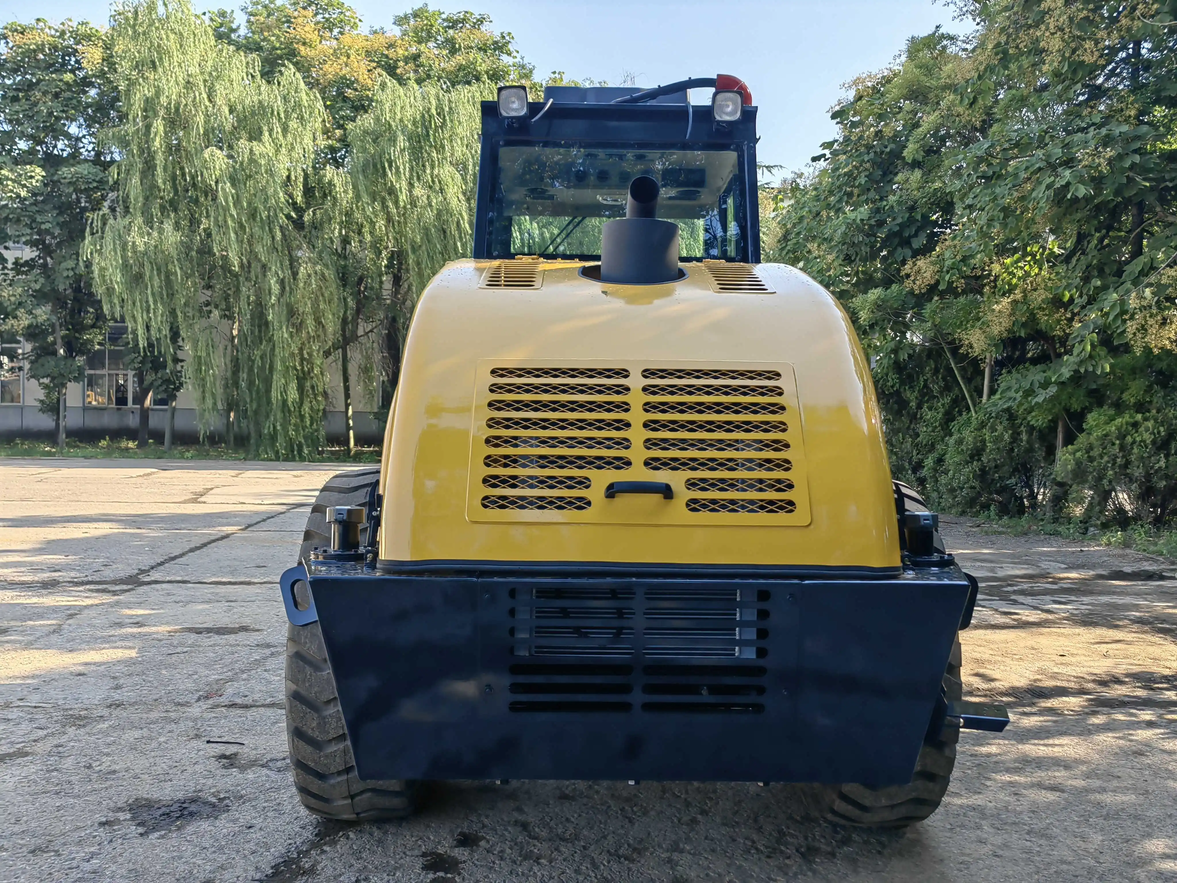 12 TON low price and high quality double wheels hydraulic vibratory road roller