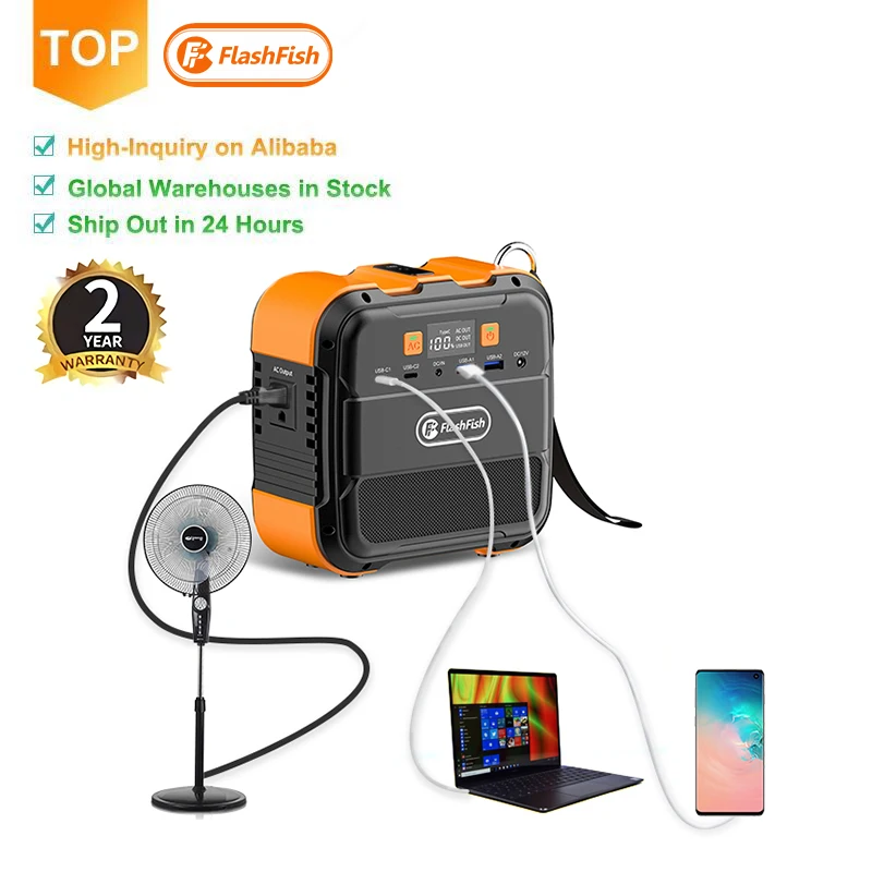 UPS  ac 100-220v output 300w 200w 220v portable power station electric generator for Travel Laptop Car Jump