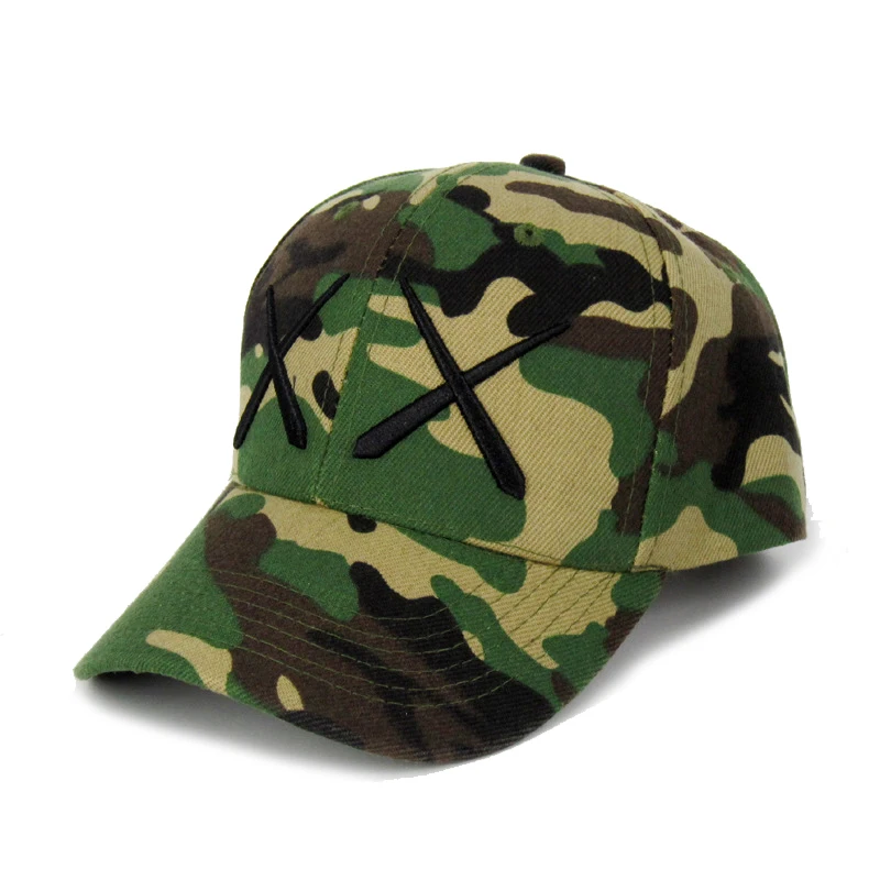 Custom New style promotion cheap camouflage hats men military baseball cap