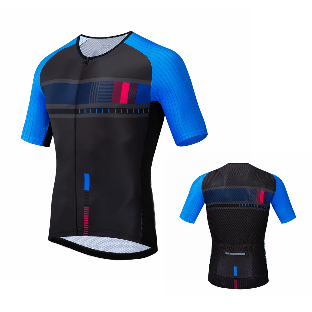 Aero Coolmax Lower Collar Cycling Jersey Men Wear Bib Shorts Set Cyclist Clothes Custom Jersey Cycling