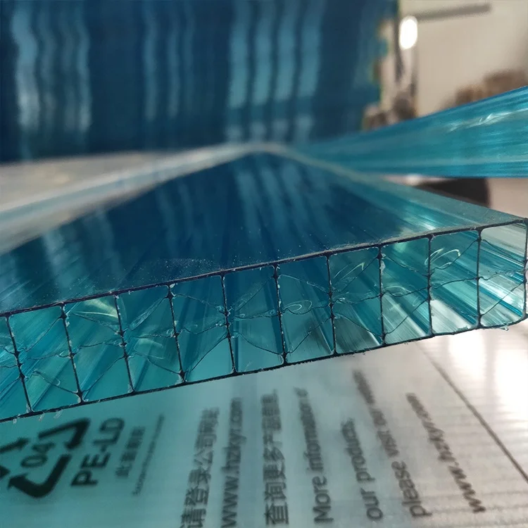
Sound insulation X-structure polycarbonate sheet/polycarbonate transparent multiwall sheet 