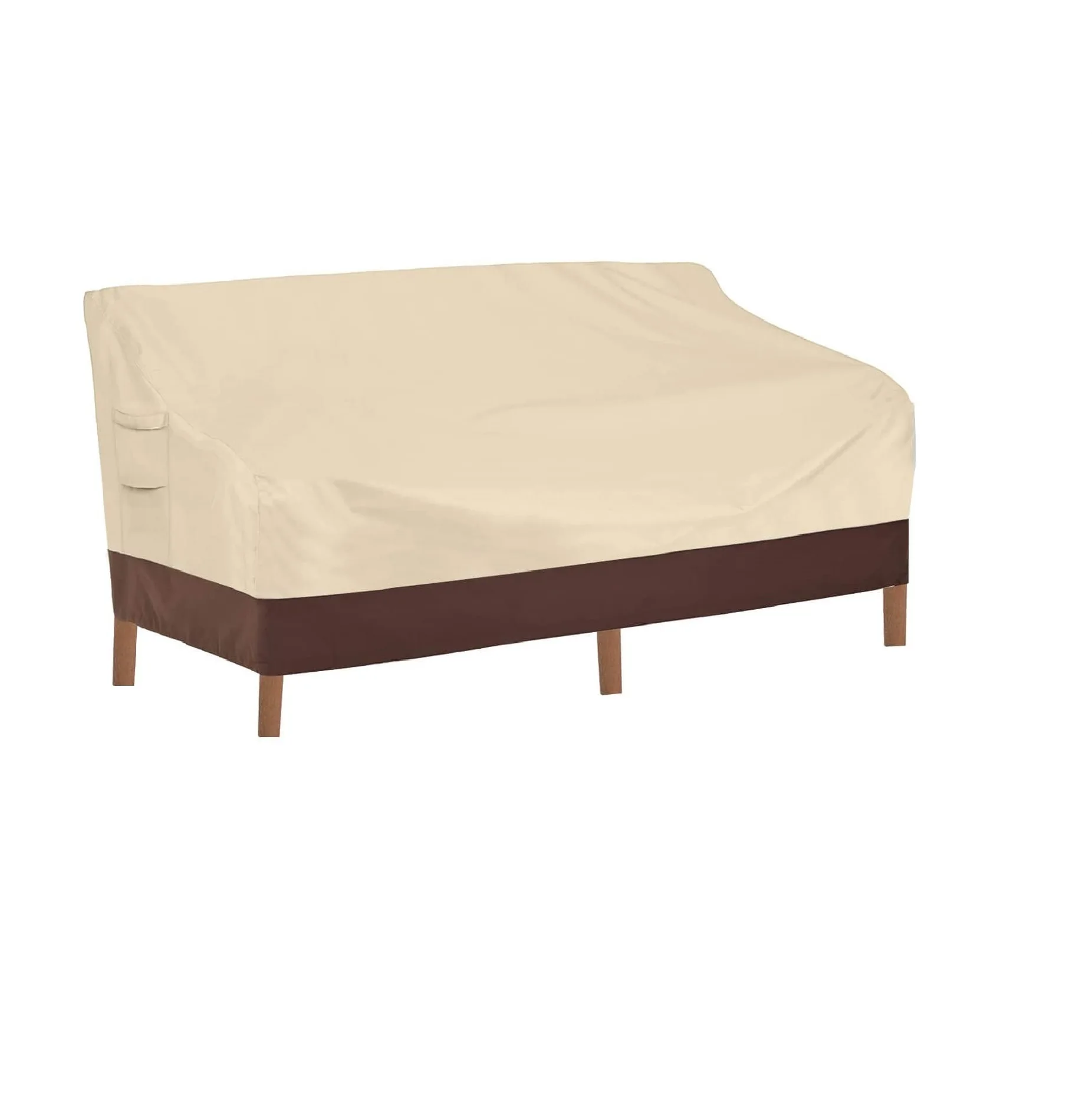 600D Oxford Deep Lounge 3-Seater Sofa Bench Loveseat Protective Cover Waterproof Outdoor Furniture Cover