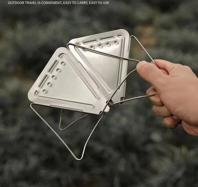 Custom Espresso Tool Stainless Steel Foldable Cone Drip Coffee Funnel Filter