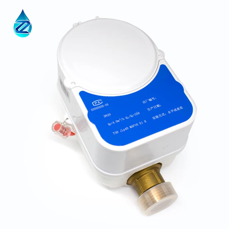 Anti-Flaking water tap meter