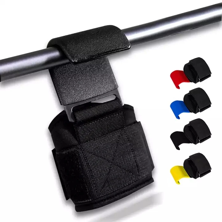 Weight Lifting Hooks Heavy Duty Lifting Wrist Straps Pull Up Deadlift Straps Power Lifting Grips Padded Workout Straps