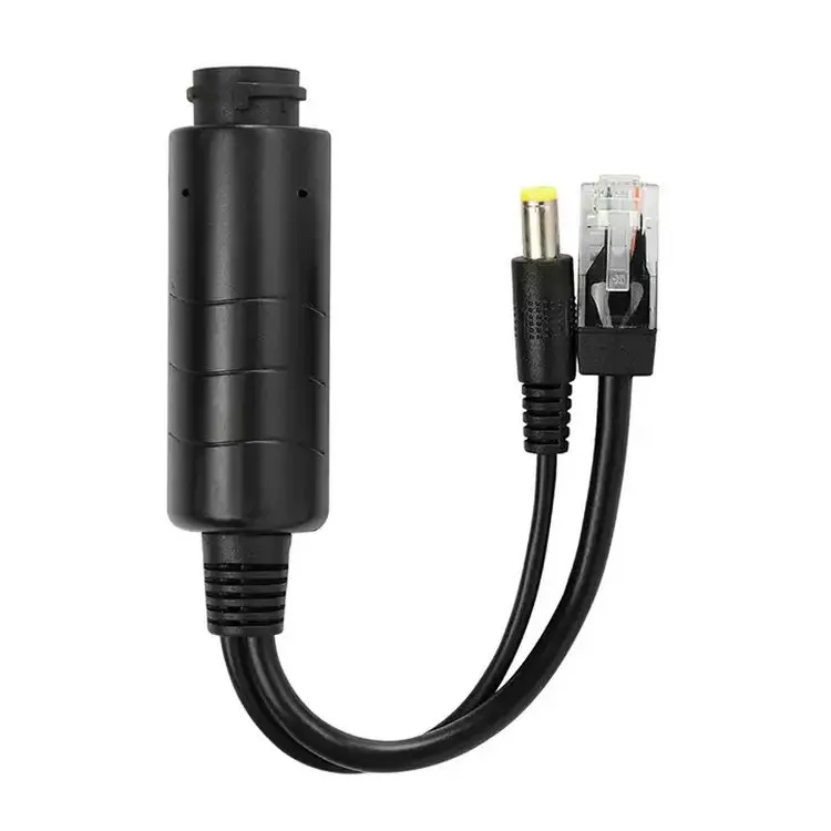 FS5712 Camera Adapter 10/100Mbps DC Industrial RJ45 12V 1A Waterproof Outdoor PoE Splitter for Camera CCTV