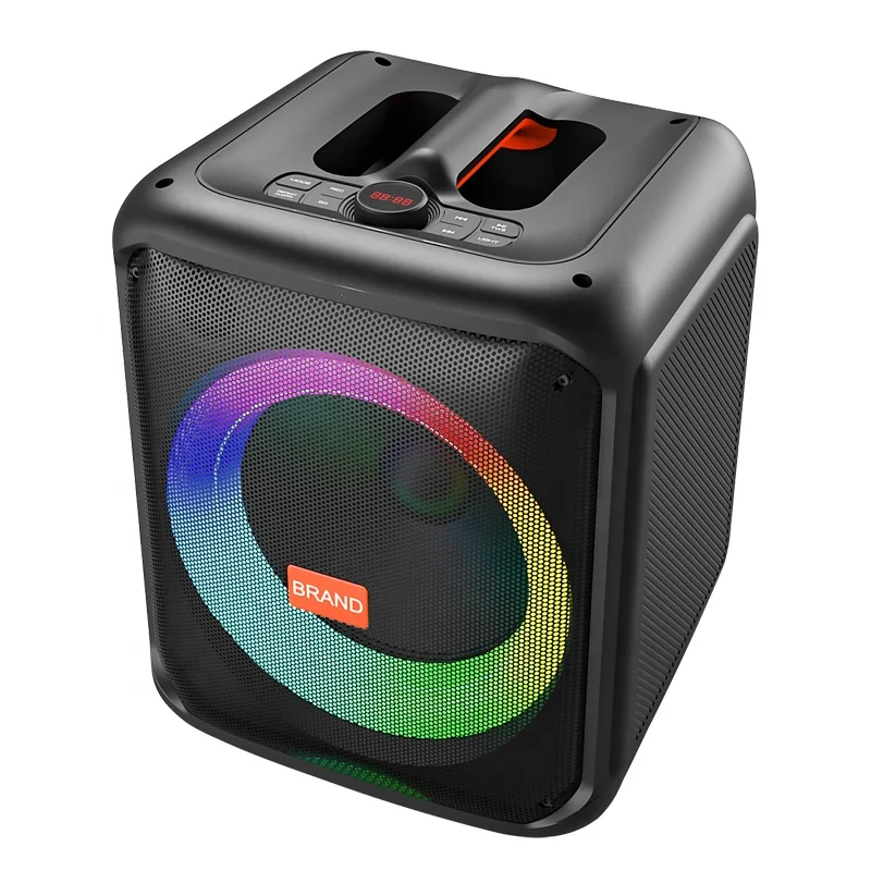 Mini RGB Portable Speaker Sound System DJ Bass Speakers Active Professional Home hifi Audio Waterproof Party Outdoor Speakers