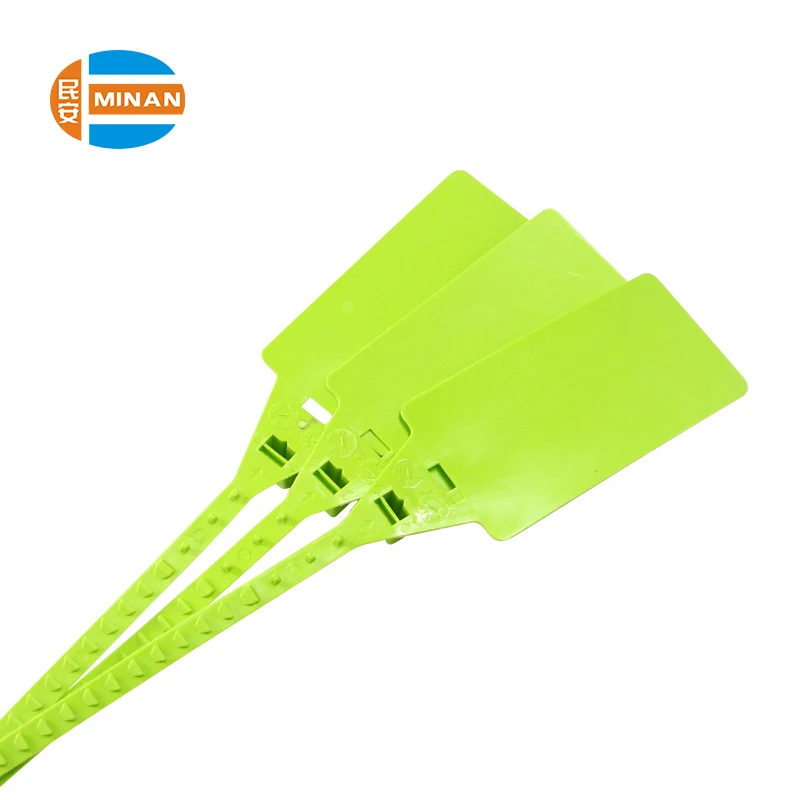 MA-PS 6035 indicative adjustable pull-tight one-off plastic seals for bag package box luggage price tag