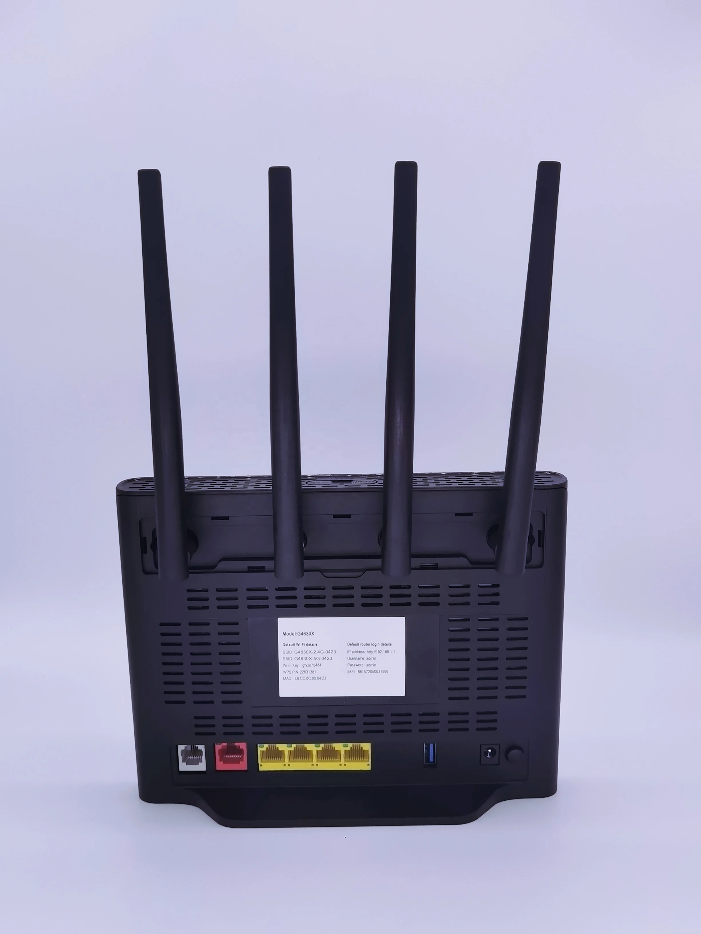 Hgrate G4630X CAT6 LTE AX3000 Wifi6 1 GE WAN 4 GE LAN VDSL  router