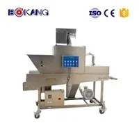 meat and chicken products making machine battering and breading machine