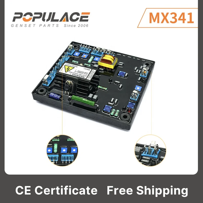 China Generator AVR Circuit Diagram for Diesel Generator AVR for Generator Pictures Avr mx 341 mx341