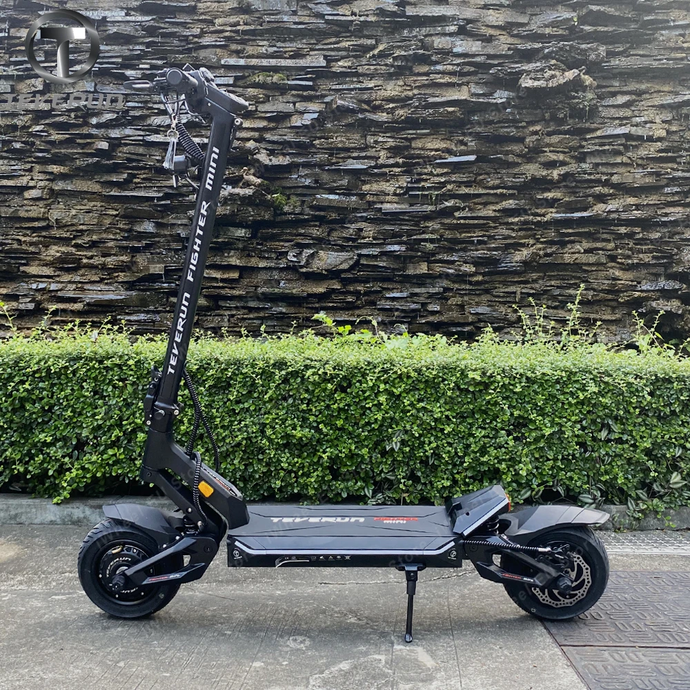 Original Teverun Fighter Mini 52V 20.8Ah Smart BMS APP Version New NFC Lock Dual Motor 2*1000W Official Electric Teverun Scooter
