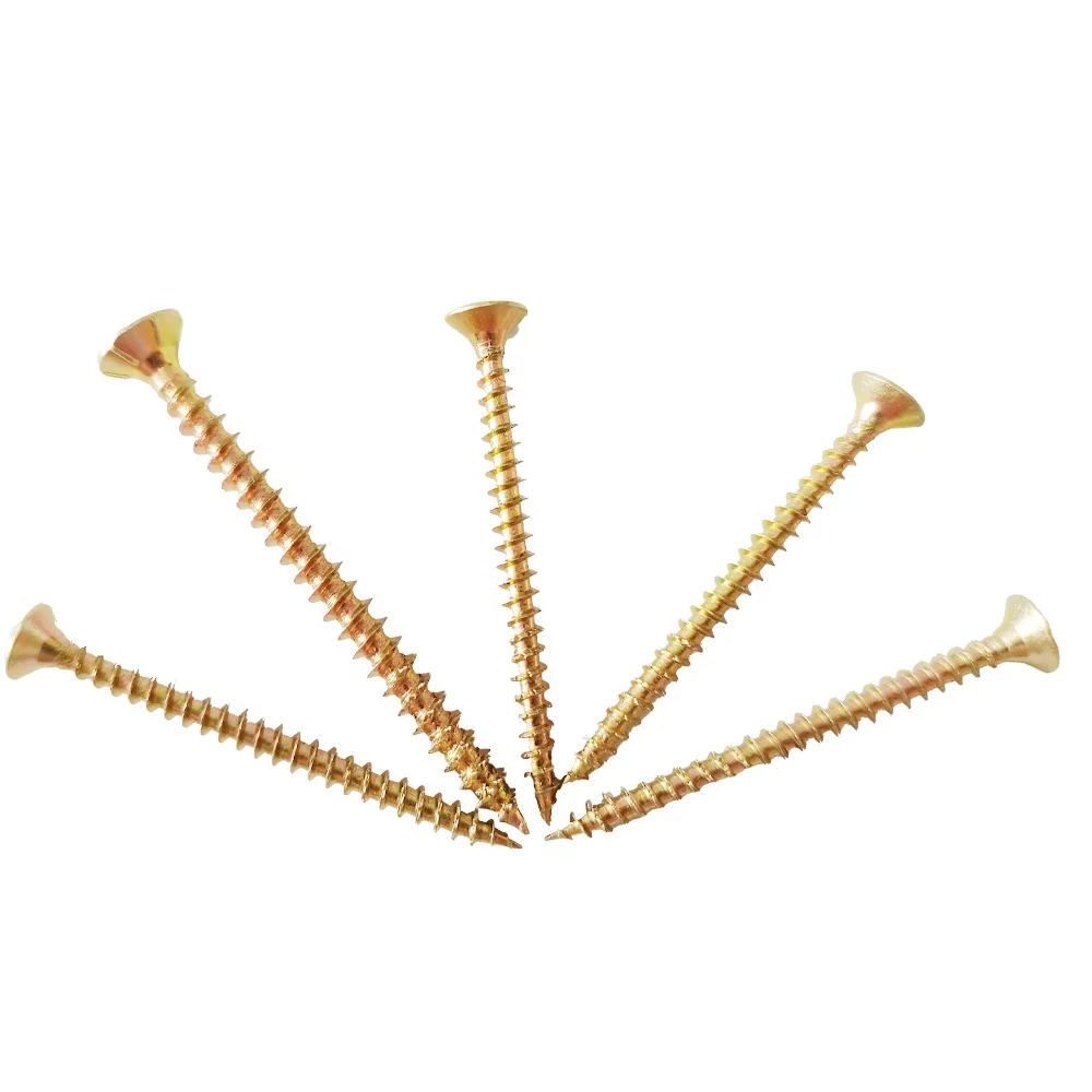 Tornillo spax venta al mayor yellow zinc spax screws 4x50 amarillo zincado