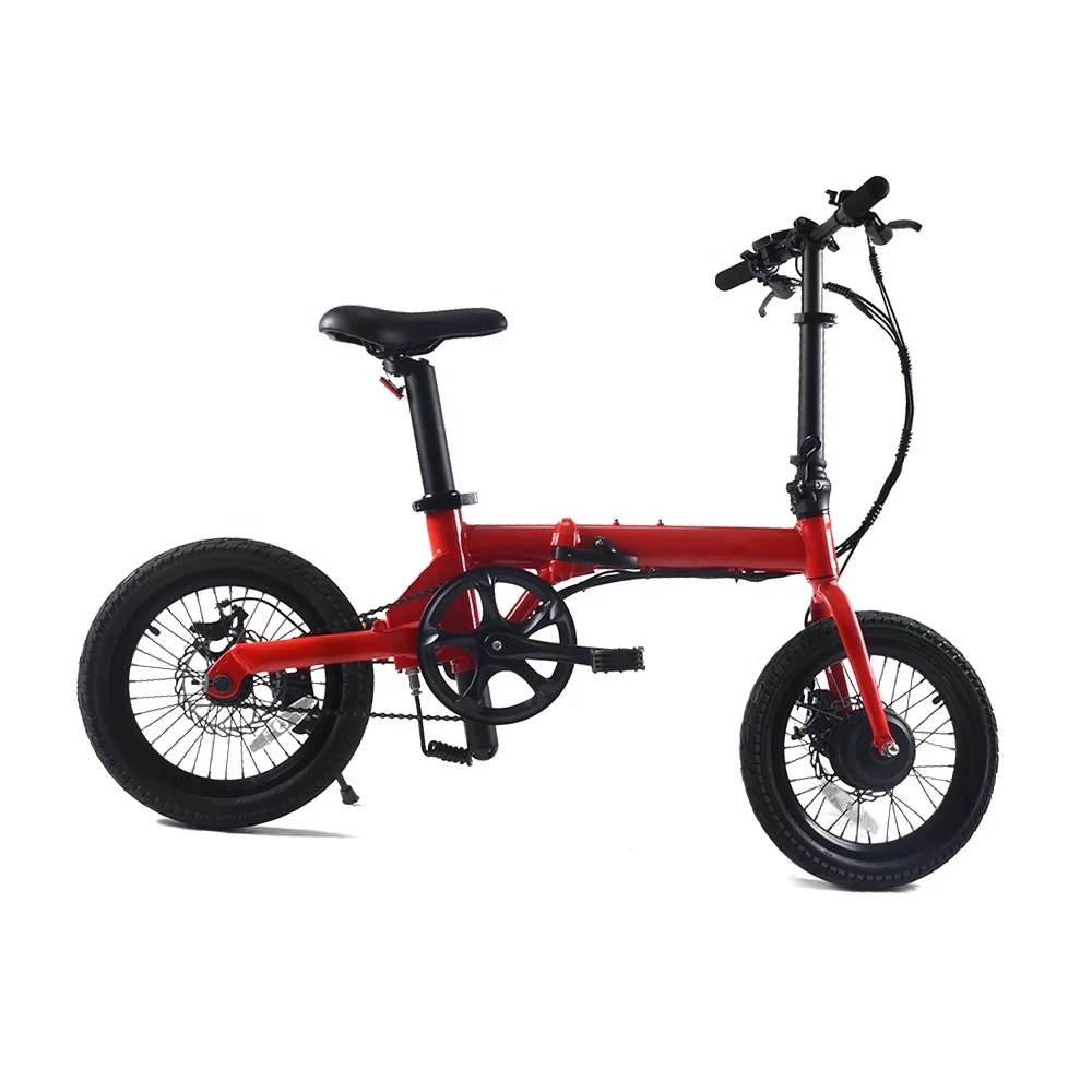 China Product 36V Aluminum Alloy Frame City Cheap Folding Ebike Electric Bike Bicycle 250w