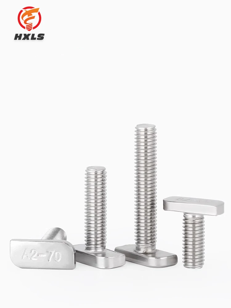 Stainless steel hammer head T shaped bolt t head M8*20 M8*25 T- bolt for solar mounting