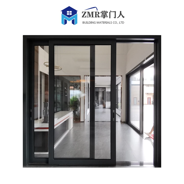 Balcony sliding door kitchen triple glazing glass sliding doors