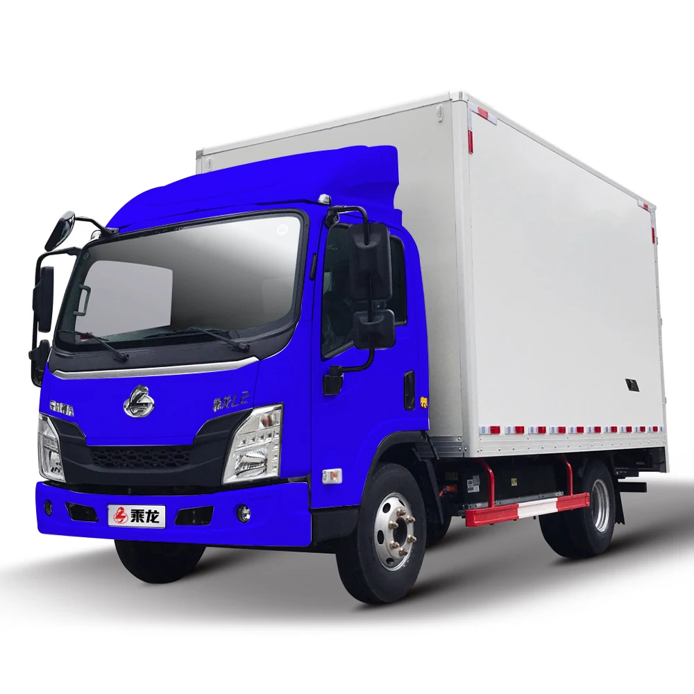 Huanyu auto China Chenglong L2 4x2 4-колесный грузовой автомобиль, грузовик, оптовая цена, Электрический легкий грузовик для продажи