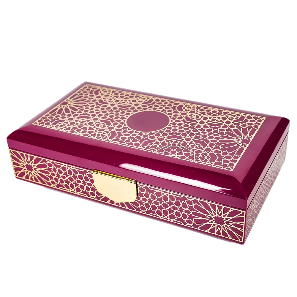 Arabic Design Wooden Gift Box Wholesale Luxury Perfume Bottle Box Luxurious Competitive Price Perfume Bottle Gift Box